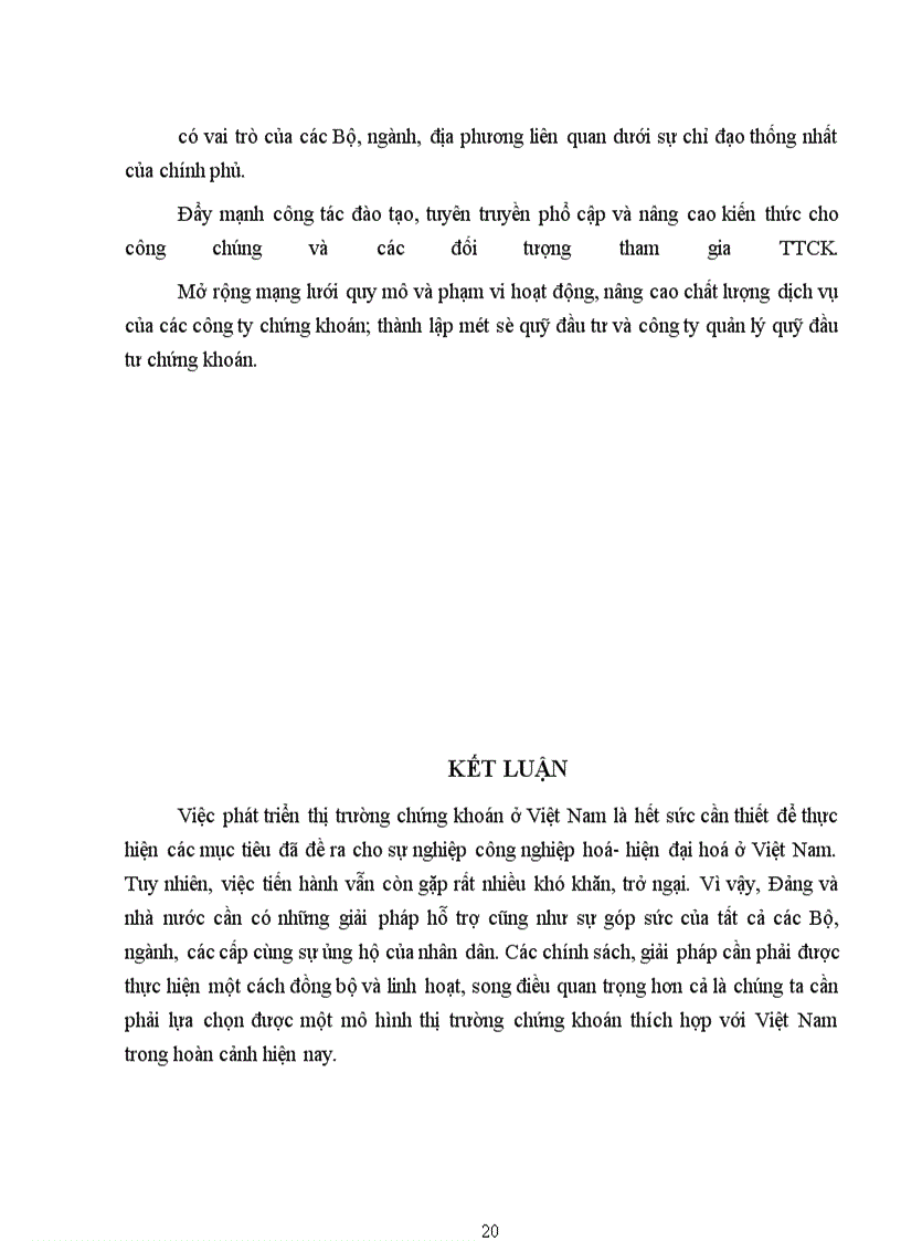 image for page Thị trường chứng khoán Việt Nam và một số vấn đề đang đặt ra để tiếp tục phát triển.