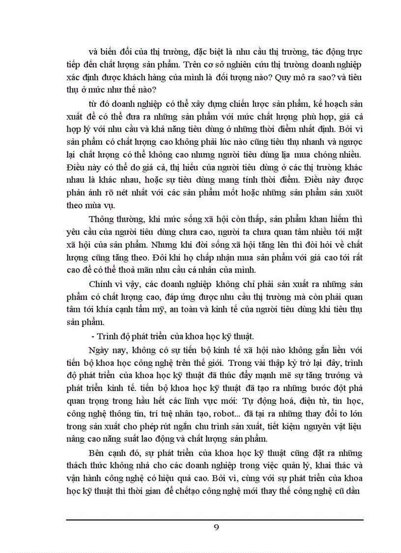 image for page Biện pháp nâng cao chất lượng sản phẩm ở Nhà máy bia Đông Nam á