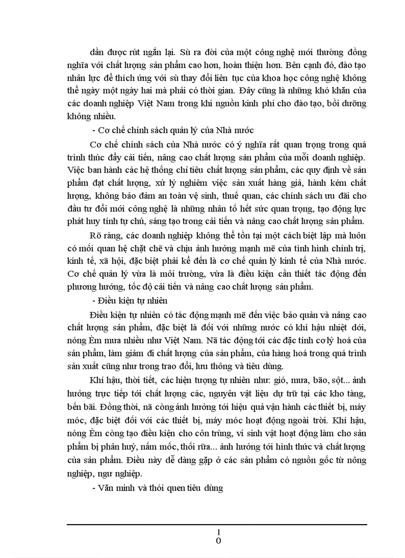 image for page Biện pháp nâng cao chất lượng sản phẩm ở Nhà máy bia Đông Nam á