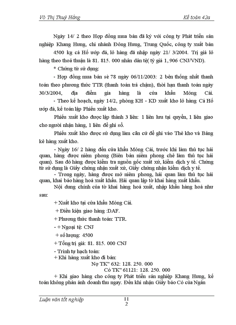 image for page Hoàn thiện công tác kế toán lưu chuyển hàng hoá xuất khẩu tại công ty sản xuất bao bì và hàng xuất khẩu