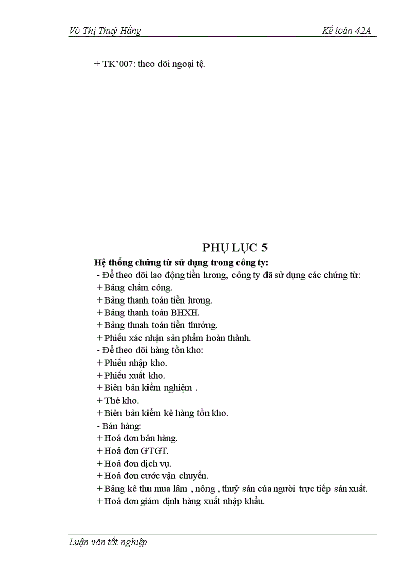image for page Hoàn thiện công tác kế toán lưu chuyển hàng hoá xuất khẩu tại công ty sản xuất bao bì và hàng xuất khẩu