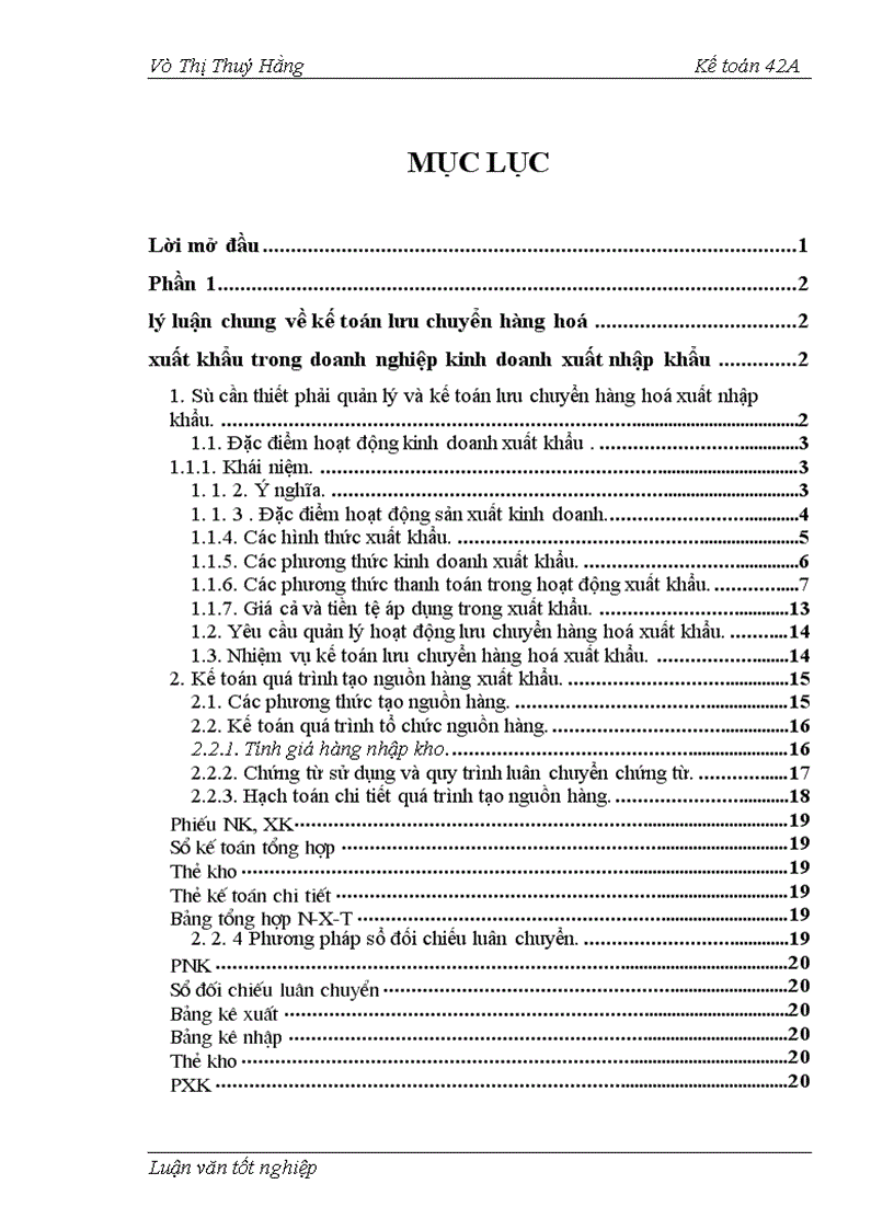 image for page Hoàn thiện công tác kế toán lưu chuyển hàng hoá xuất khẩu tại công ty sản xuất bao bì và hàng xuất khẩu