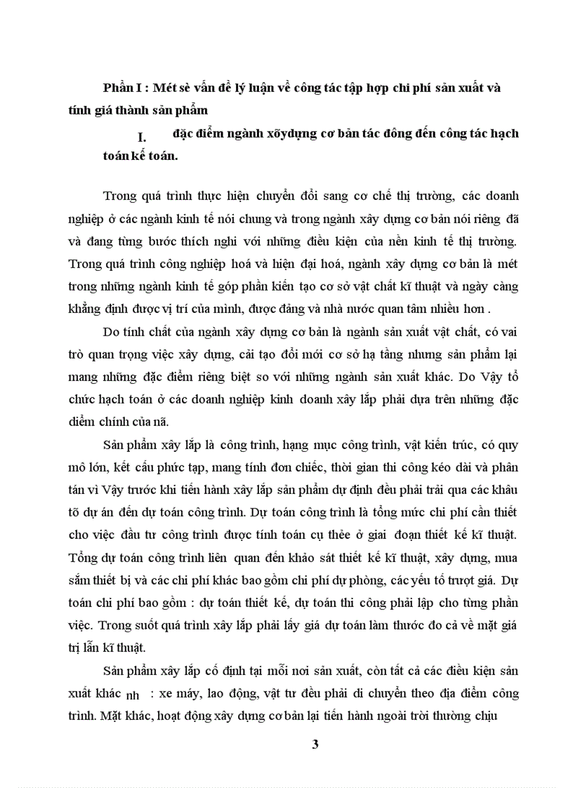 image for page Hoàn thiện hạch toán chi phí sản xuất và tính giá thành sản phẩm xây lắp ở Công ty Hương Giang -Bộ Quóc Phòng