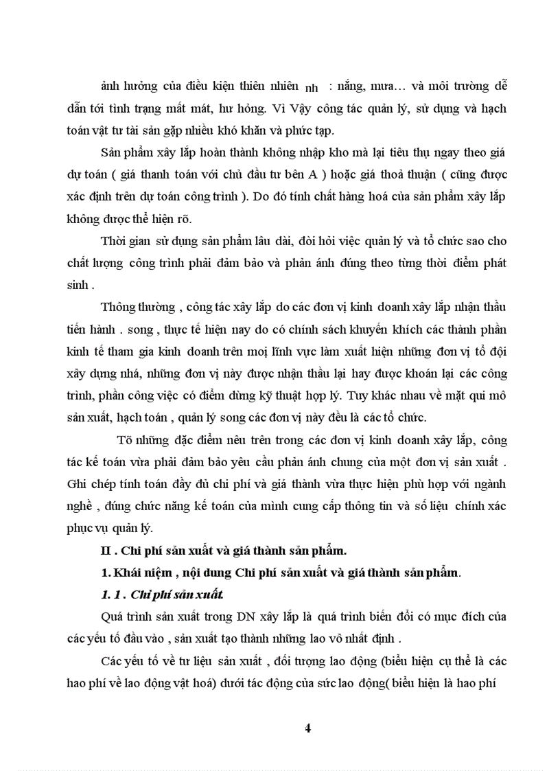image for page Hoàn thiện hạch toán chi phí sản xuất và tính giá thành sản phẩm xây lắp ở Công ty Hương Giang -Bộ Quóc Phòng
