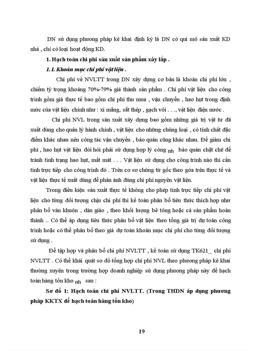 image for page Hoàn thiện hạch toán chi phí sản xuất và tính giá thành sản phẩm xây lắp ở Công ty Hương Giang -Bộ Quóc Phòng