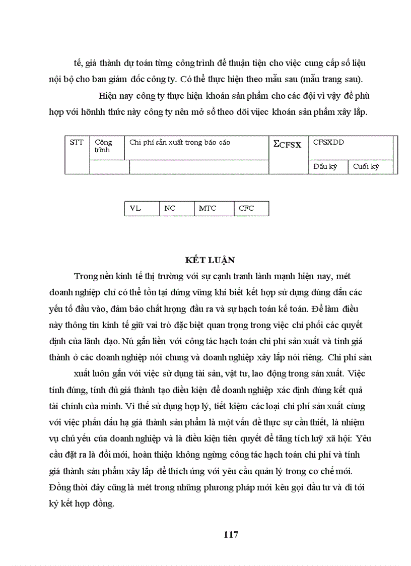 image for page Hoàn thiện hạch toán chi phí sản xuất và tính giá thành sản phẩm xây lắp ở Công ty Hương Giang -Bộ Quóc Phòng