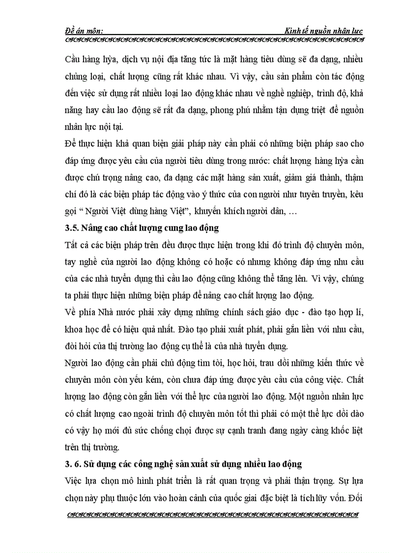 image for page Cầu lao động và các giải pháp kích cầu lao động