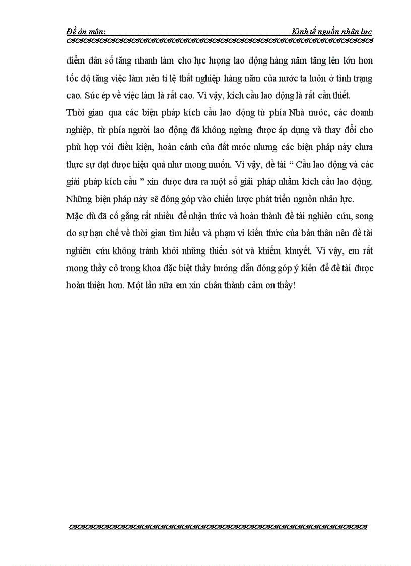 image for page Cầu lao động và các giải pháp kích cầu lao động