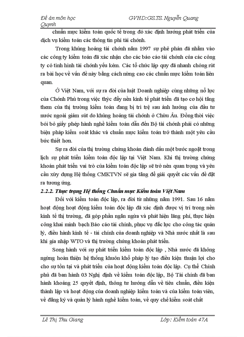 image for page Xây dựng chuẩn mực kiểm toán