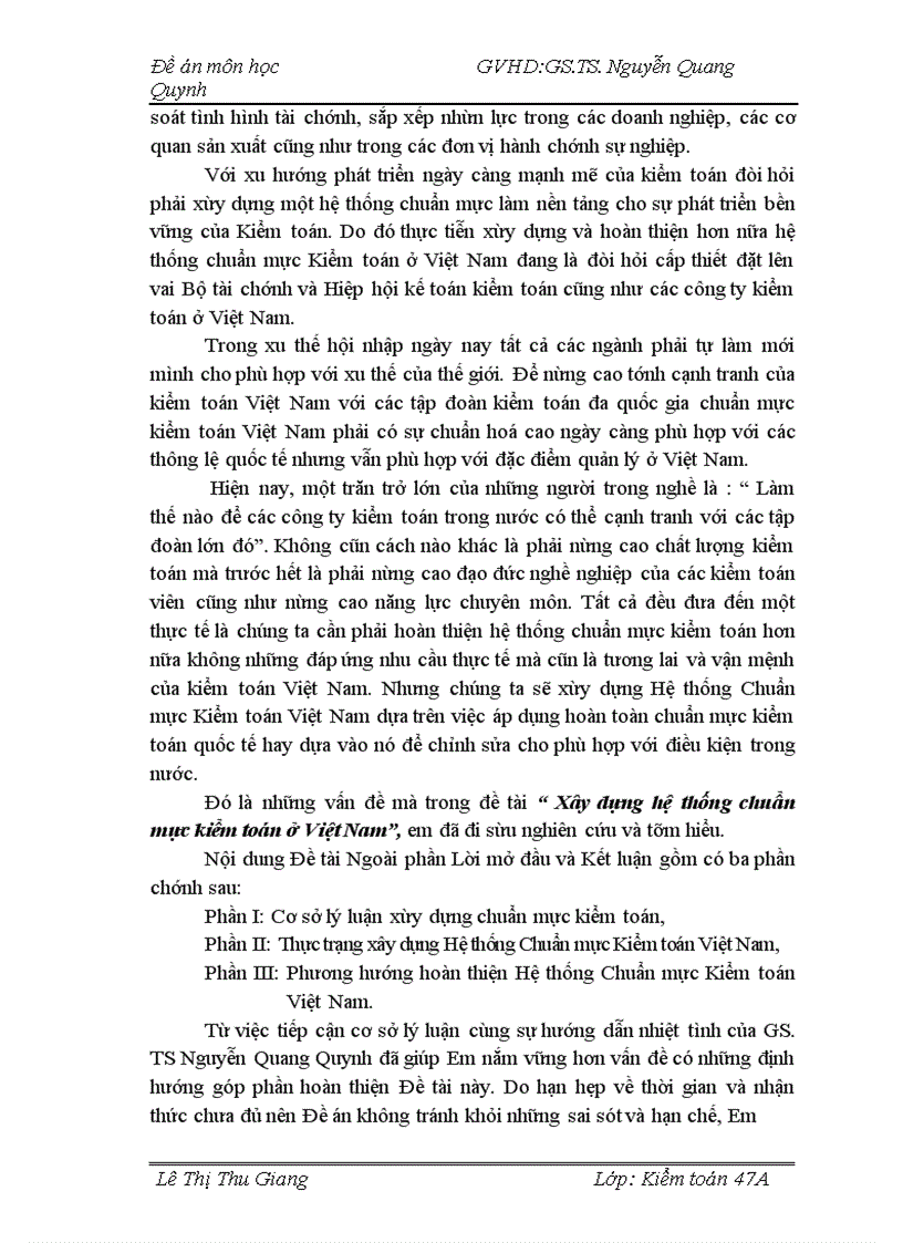 image for page Xây dựng chuẩn mực kiểm toán