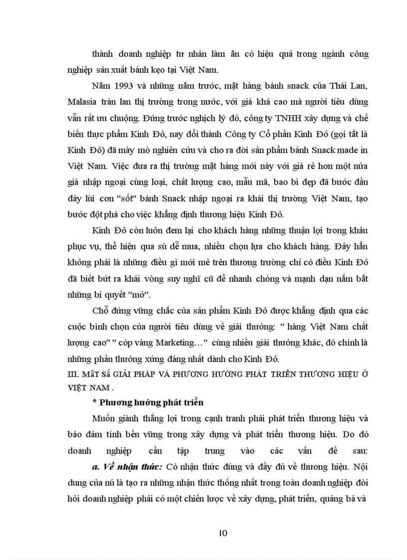 image for page Một số giải pháp để giải quyết vấn đề thương hiệu của nước ta hiện nay