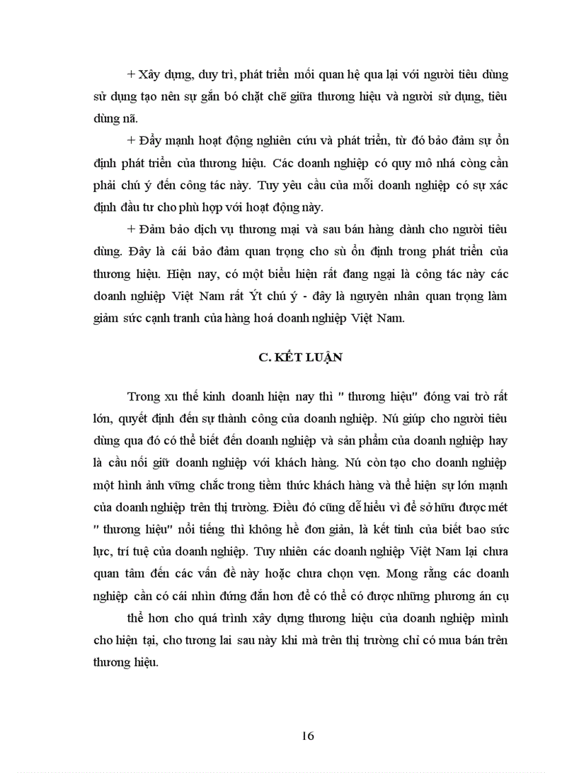 image for page Một số giải pháp để giải quyết vấn đề thương hiệu của nước ta hiện nay
