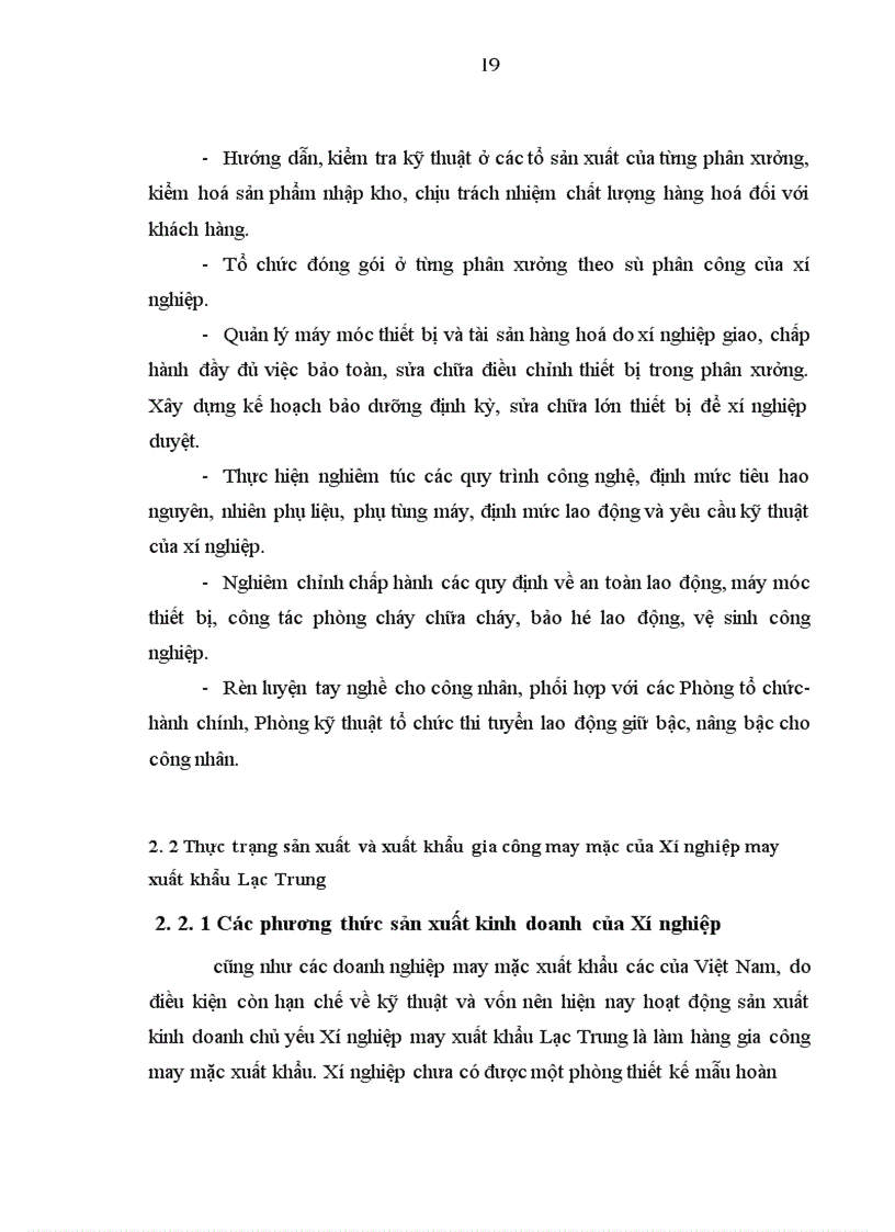 image for page Một số giải pháp phát triển hoạt động gia công may mặc xuất khẩu ở Xí nghiệp may xuất khẩu Lạc Trung