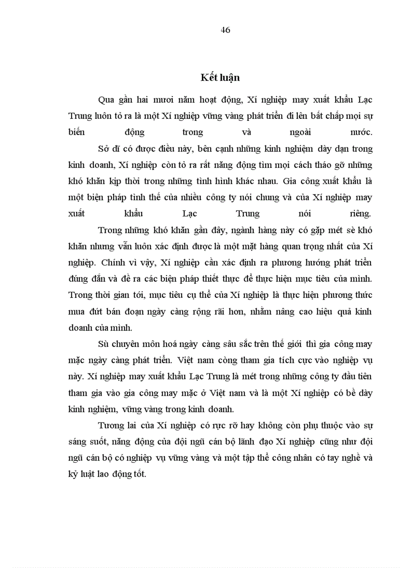 image for page Một số giải pháp phát triển hoạt động gia công may mặc xuất khẩu ở Xí nghiệp may xuất khẩu Lạc Trung