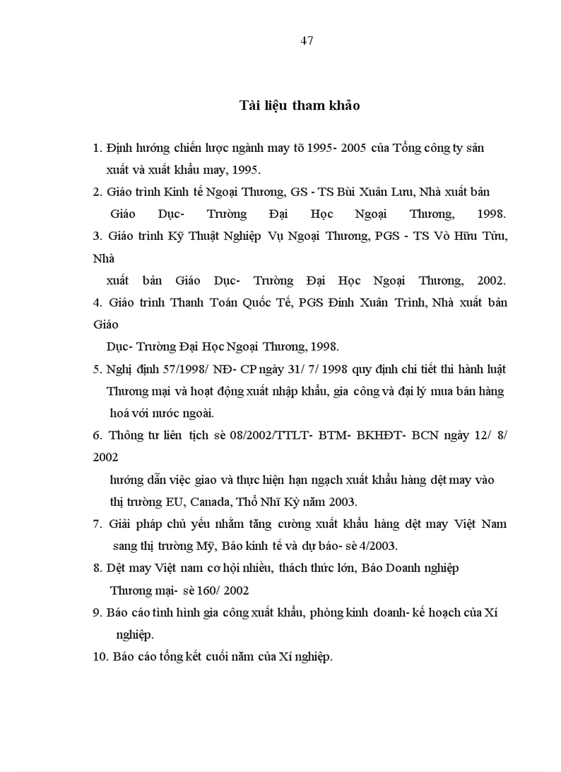 image for page Một số giải pháp phát triển hoạt động gia công may mặc xuất khẩu ở Xí nghiệp may xuất khẩu Lạc Trung