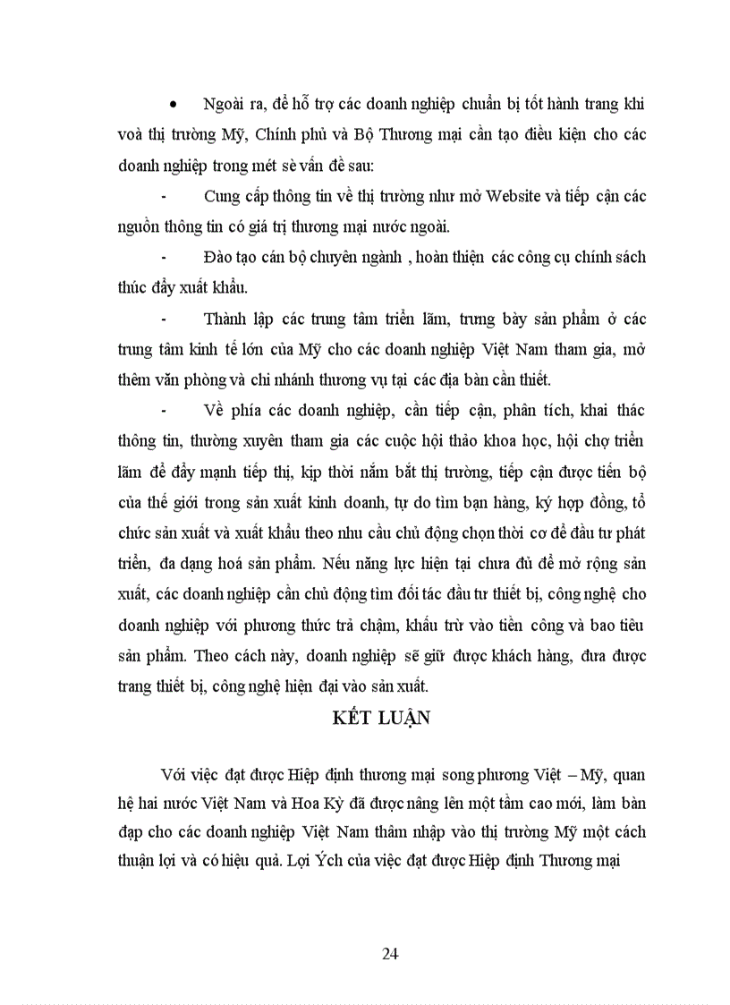 image for page Một số giải nhằm tăng cường thâm nhập thị trường Mỹ của các doanh nghiệp Việt Nam