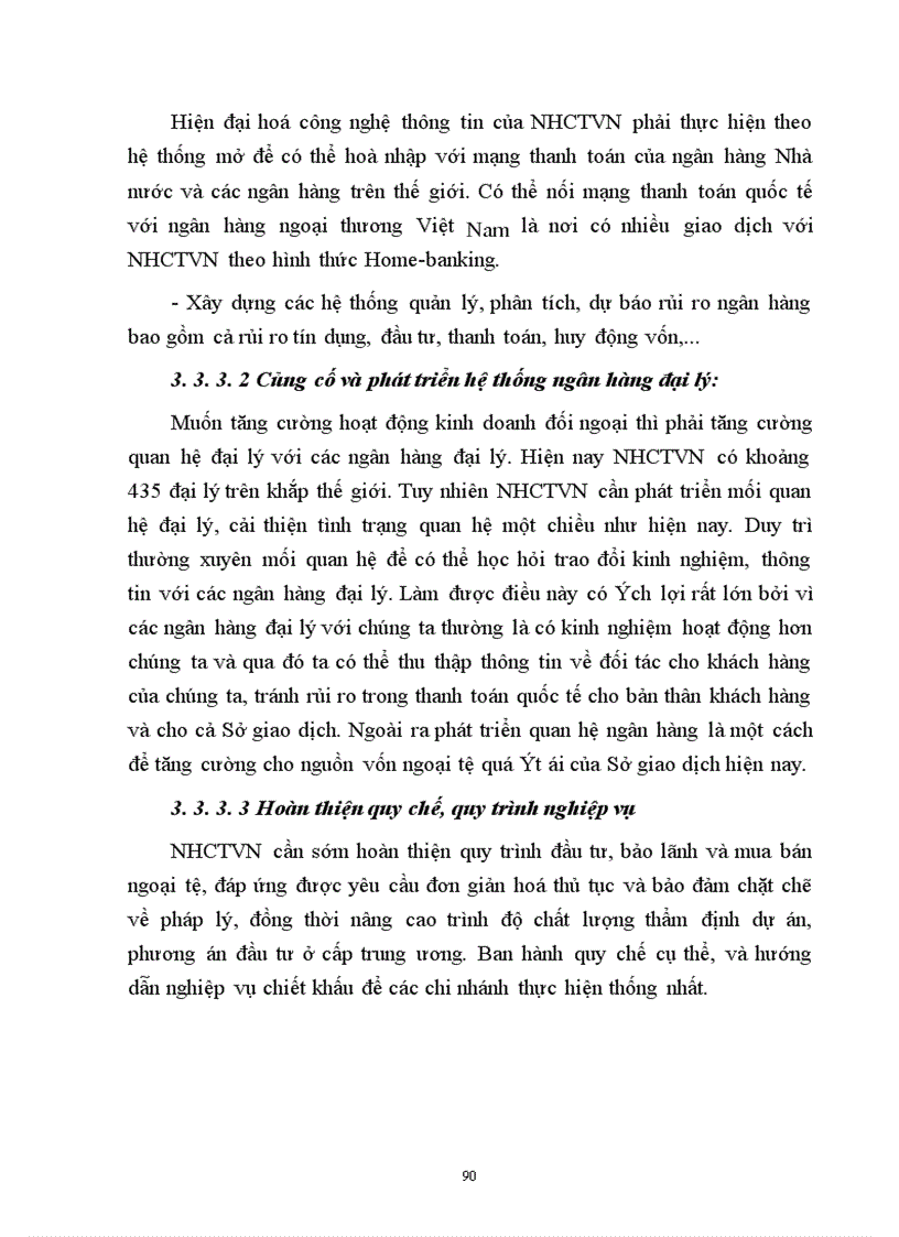 image for page Giải pháp mở rộng và phát triển dịch vụ Ngân hàng tại Sở giao dịch Ngân hàng Công thương Việt Nam