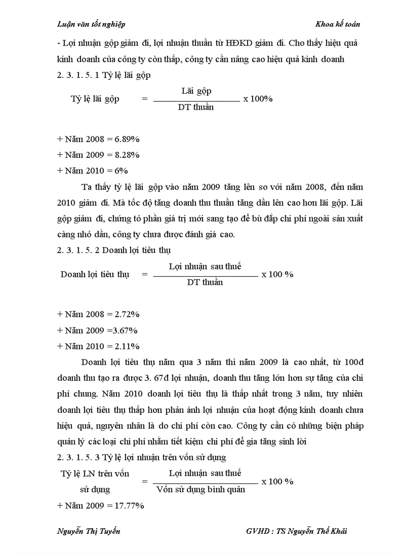 image for page Phân tích tình hình tài chính của công ty TNHH Đức Cường