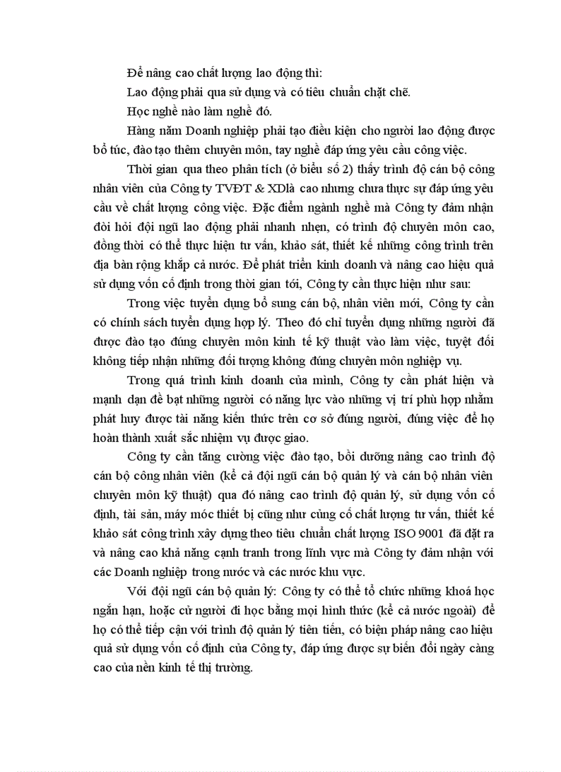 image for page Một số giải pháp nâng cao hiệu quả sử dụng vốn cố định của Công ty tư vấn đầu tư và xây dựng