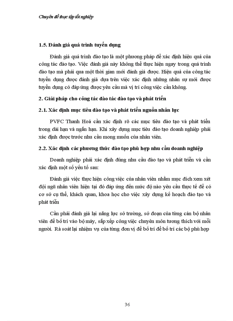 image for page Một số giải pháp hoàn thiện công tác quản lí nhân sự tại PVFC Thanh hóa