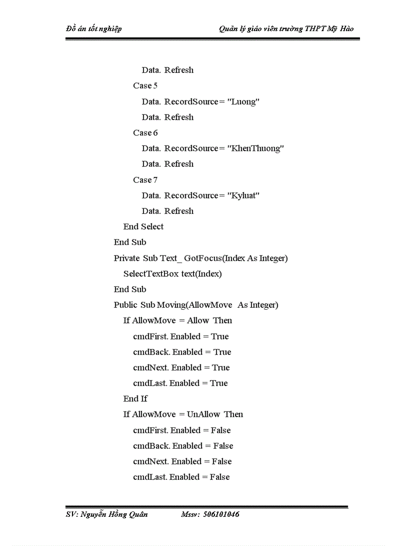 image for page Xây dựng hệ thống chương trình quản lý giáo viên