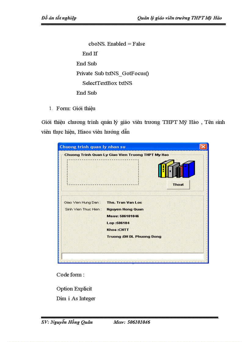 image for page Xây dựng hệ thống chương trình quản lý giáo viên