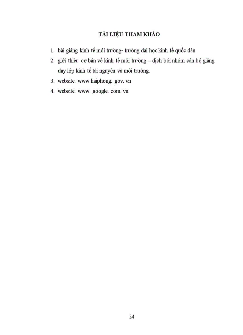 image for page Đánh giá thiệt hại ô nhiễm môi trường do hoạt động du lịch ở Cát Bà