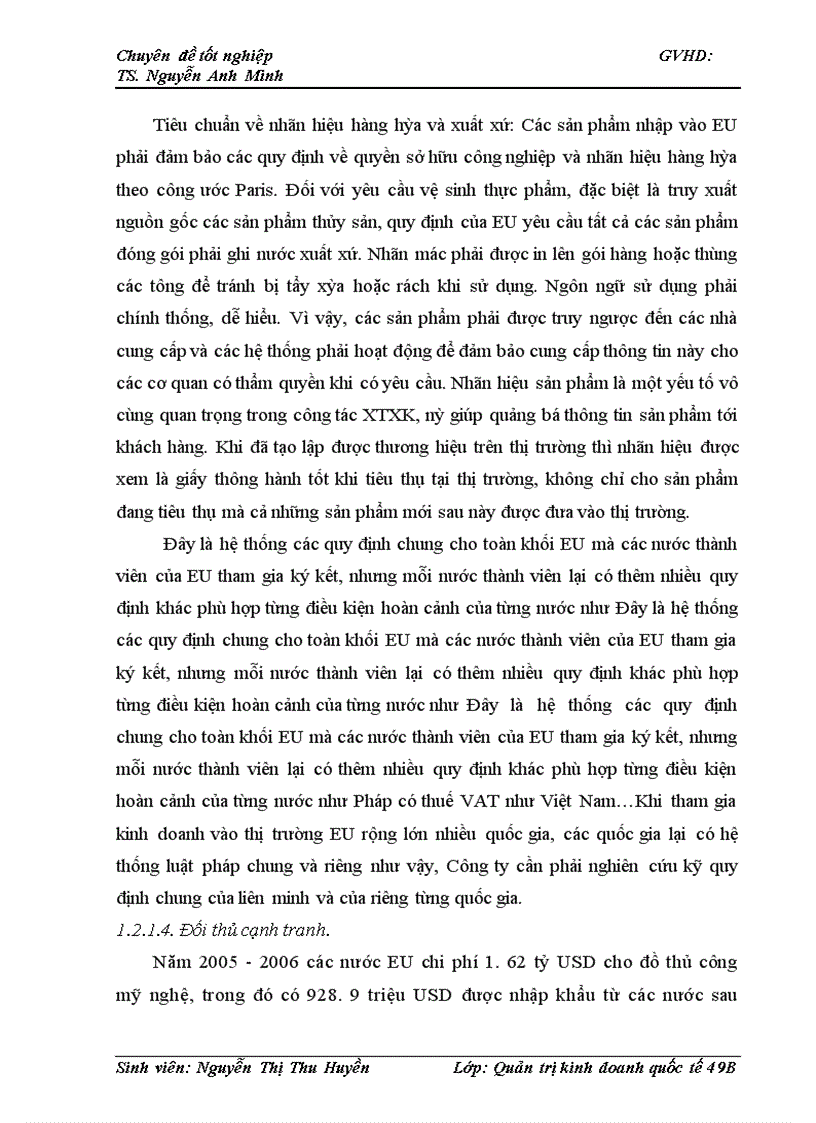 image for page Đẩy mạnh hoạt động xuất khẩu hàng thủ công mỹ nghệ sang thị trường EU của Công ty TNHH LV và Hòn Ngọc Viễn Đông