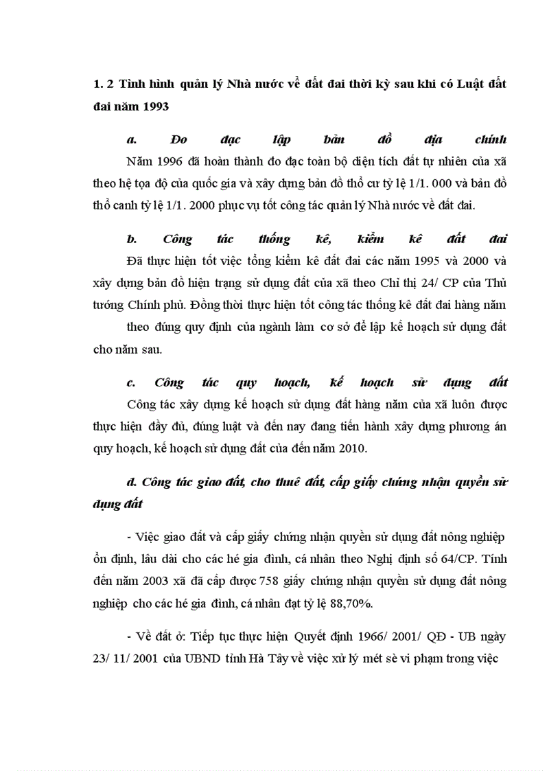 image for page Kế hoạch sử dụng đất của xã Biên Giang huyện Thanh Oai tỉnh Hà Tây giai đoạn 2004 -2010
