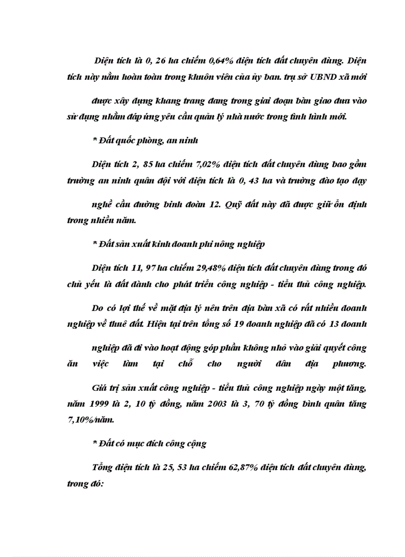 image for page Kế hoạch sử dụng đất của xã Biên Giang huyện Thanh Oai tỉnh Hà Tây giai đoạn 2004 -2010