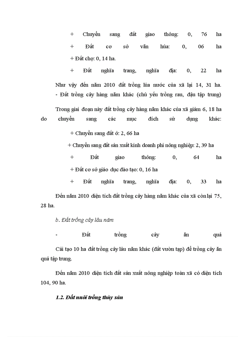 image for page Kế hoạch sử dụng đất của xã Biên Giang huyện Thanh Oai tỉnh Hà Tây giai đoạn 2004 -2010