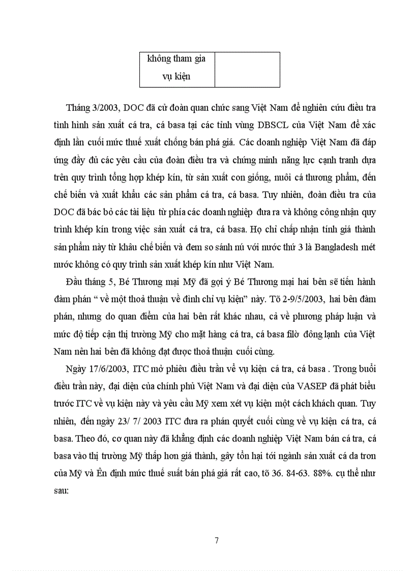 image for page Ảnh hưởng của vận động hành lang tới vụ kiện cá tra, cá basa của Việt Nam