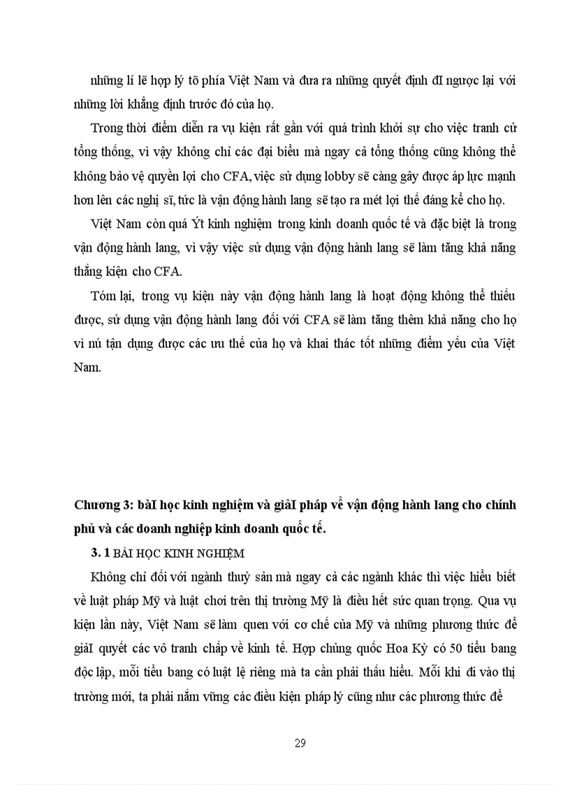 image for page Ảnh hưởng của vận động hành lang tới vụ kiện cá tra, cá basa của Việt Nam