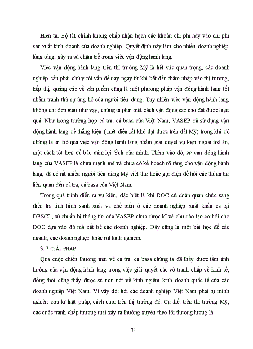 image for page Ảnh hưởng của vận động hành lang tới vụ kiện cá tra, cá basa của Việt Nam