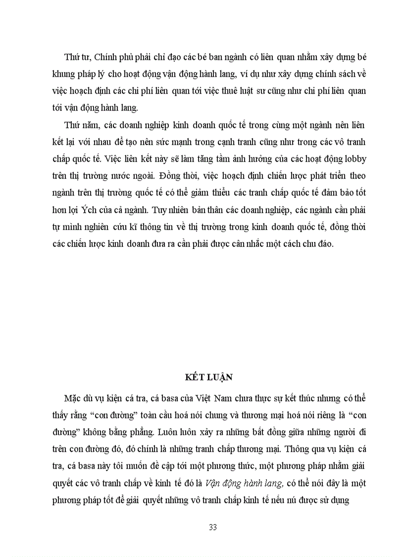 image for page Ảnh hưởng của vận động hành lang tới vụ kiện cá tra, cá basa của Việt Nam