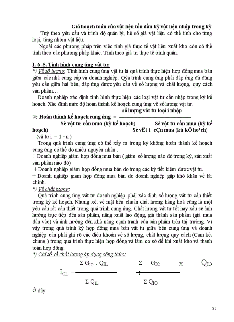 image for page Phân tích tình hình quản lý vật tư và xây dựng các biện pháp quản lý vật tư ở Công ty May Phù Đổng