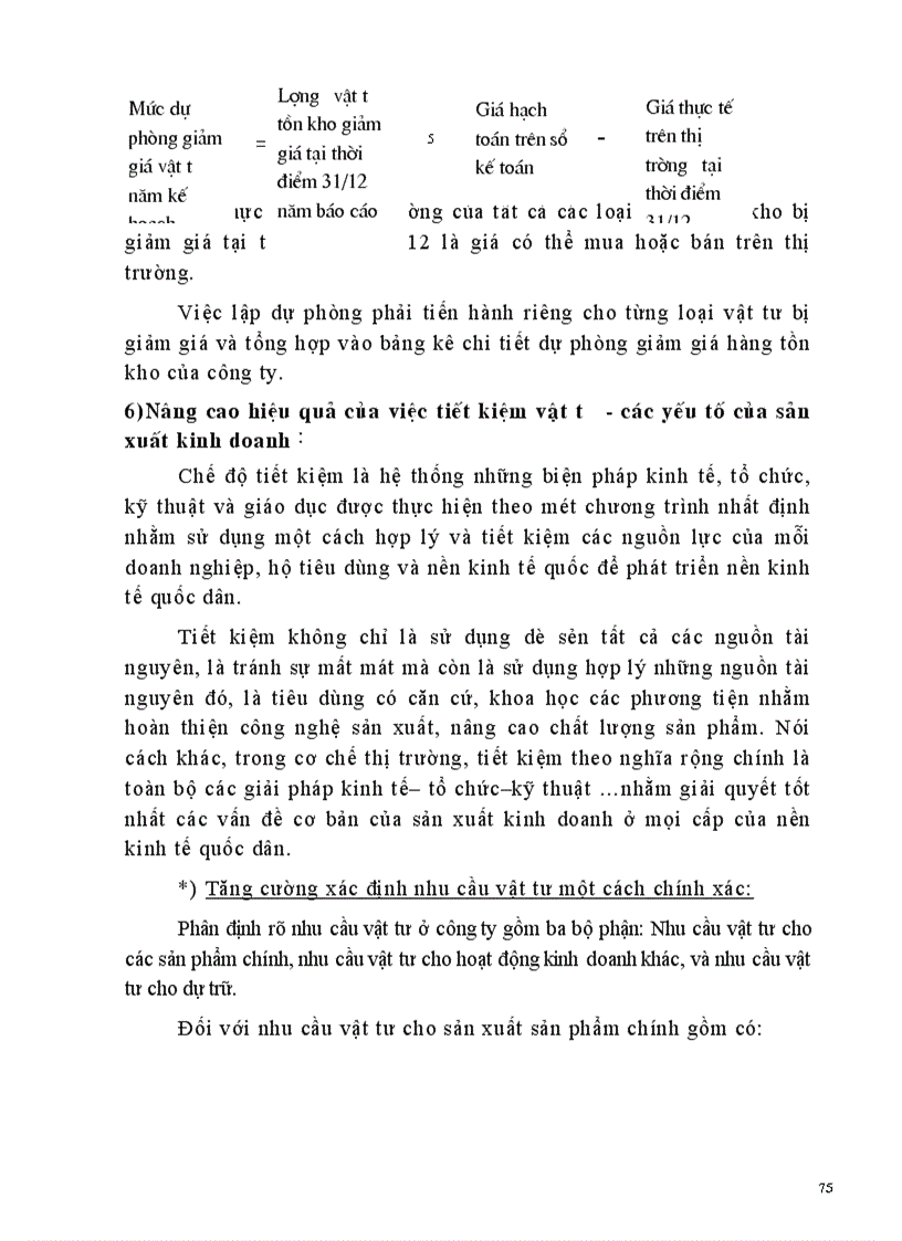 image for page Phân tích tình hình quản lý vật tư và xây dựng các biện pháp quản lý vật tư ở Công ty May Phù Đổng
