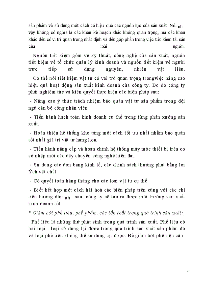 image for page Phân tích tình hình quản lý vật tư và xây dựng các biện pháp quản lý vật tư ở Công ty May Phù Đổng