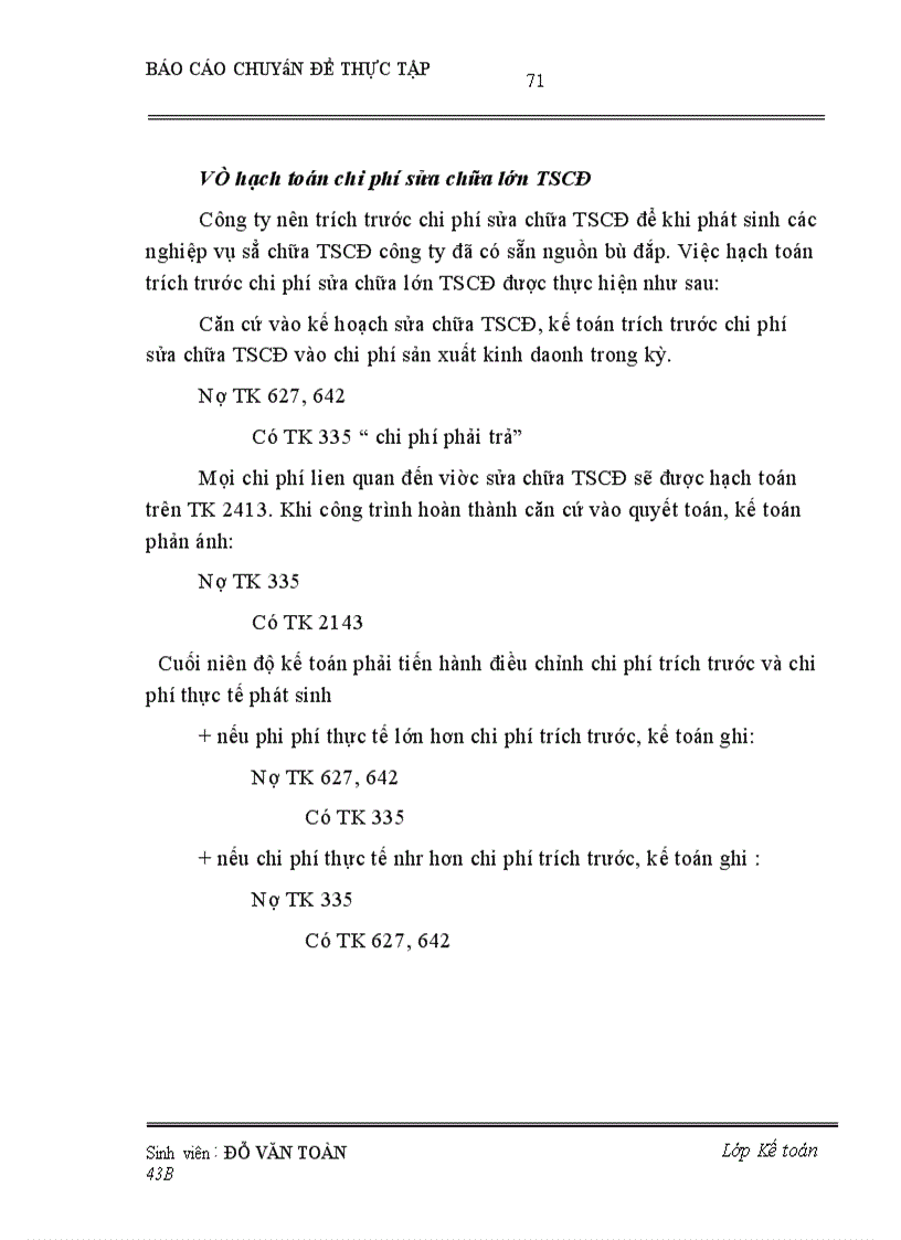 image for page Hoàn thiện hạch toán TSCĐ tại Công ty Công Trình Đường Thuỷ