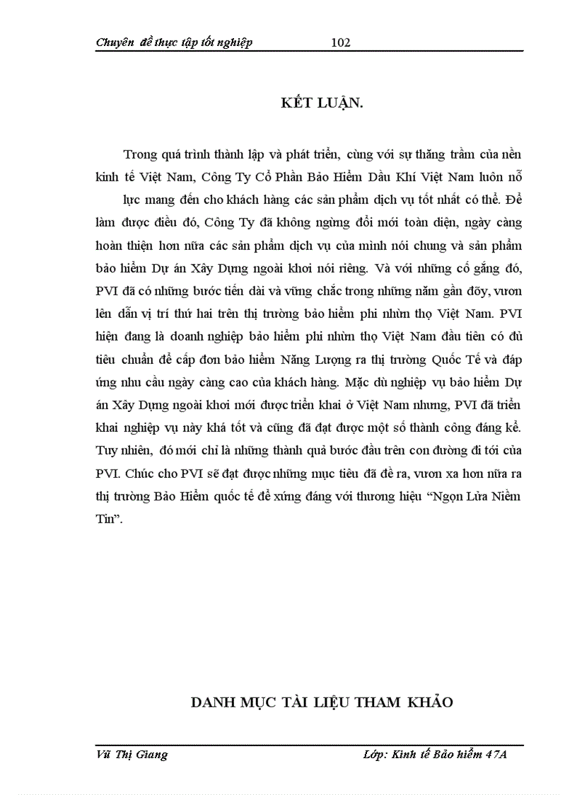 image for page Thực trạng triển khai nghiệp vụ bảo hiểm Dự án Xây Dựng ngoài khơi tại Tổng Công Ty Cổ Phần Bảo Hiểm Dầu Khí Việt Nam