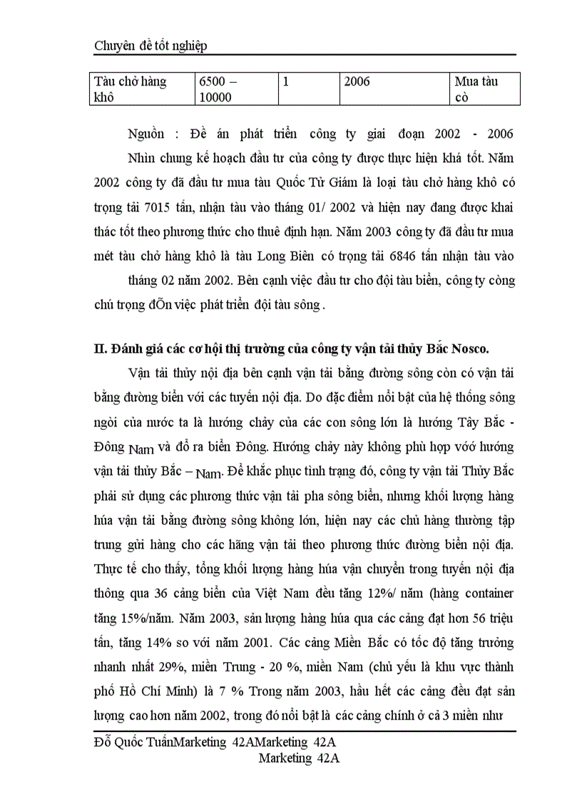 image for page Phân tích các cơ hội thị trường vận chuyển hàng khô, hàng bách hóa đa năng bằng đường thủy nội địa của công ty vận tải thuỷ Bắc Nosco