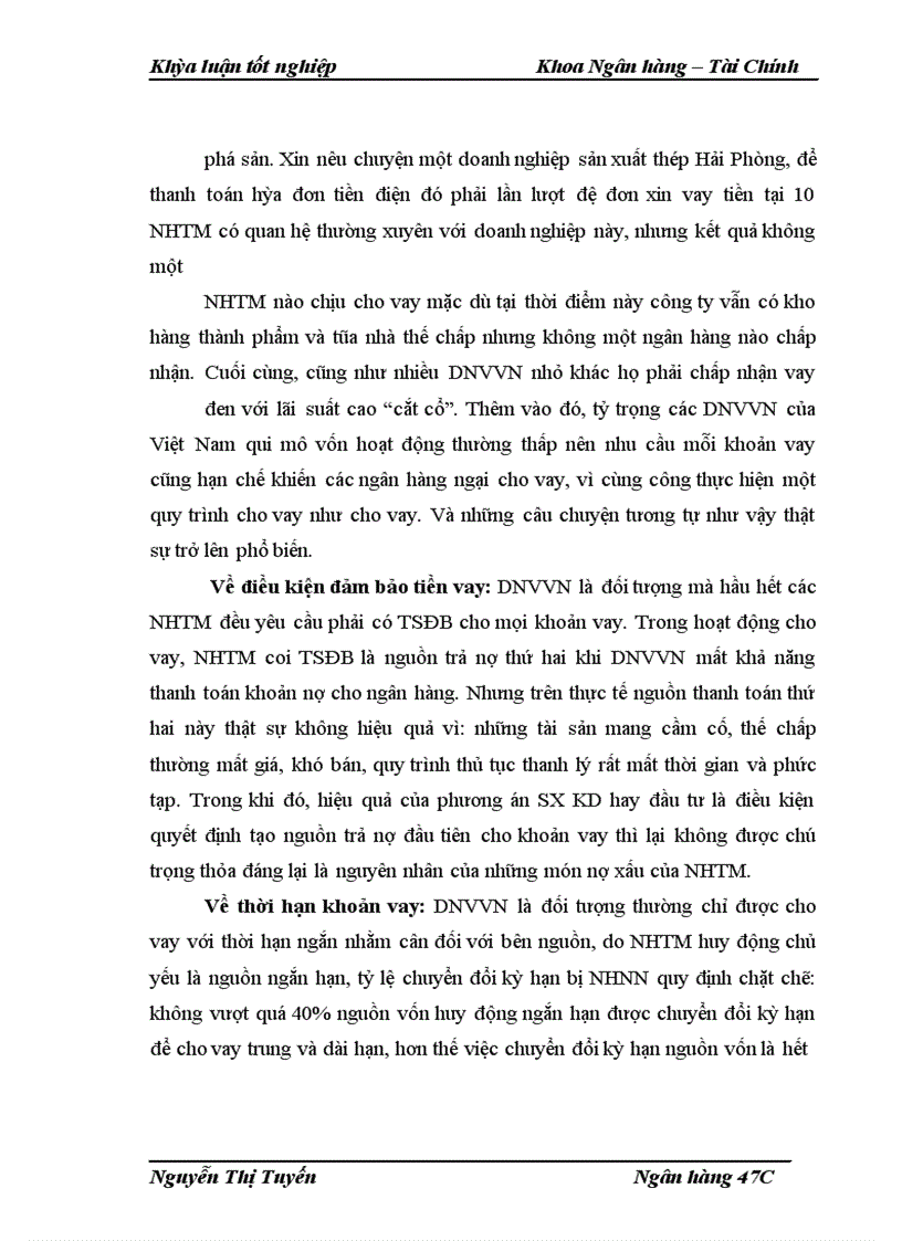 image for page Phát triển hoạt động cho vay đối với các doanh nghiệp vừa và nhỏ tại Sở Giao Dịch Ngân hàng Thương mại Cổ phần Nhà Hà Nội - Habubank