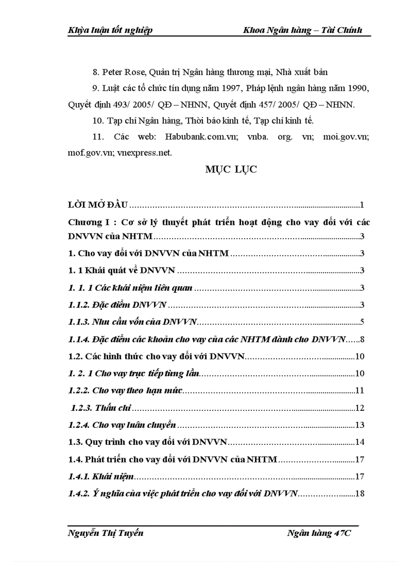 image for page Phát triển hoạt động cho vay đối với các doanh nghiệp vừa và nhỏ tại Sở Giao Dịch Ngân hàng Thương mại Cổ phần Nhà Hà Nội - Habubank