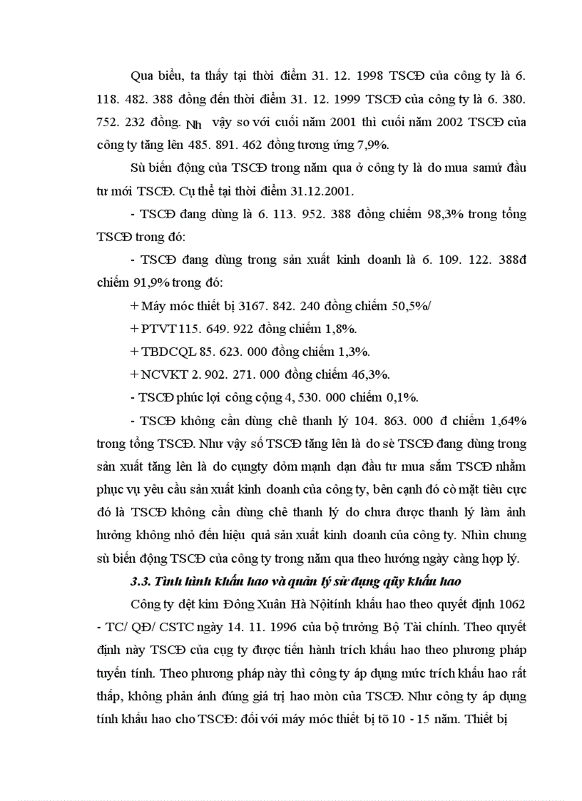 image for page Một số biện pháp để nâng cao hiệu quả sử dụng vốn cố định ở Công ty dệt kim đông xuân Hà Nội