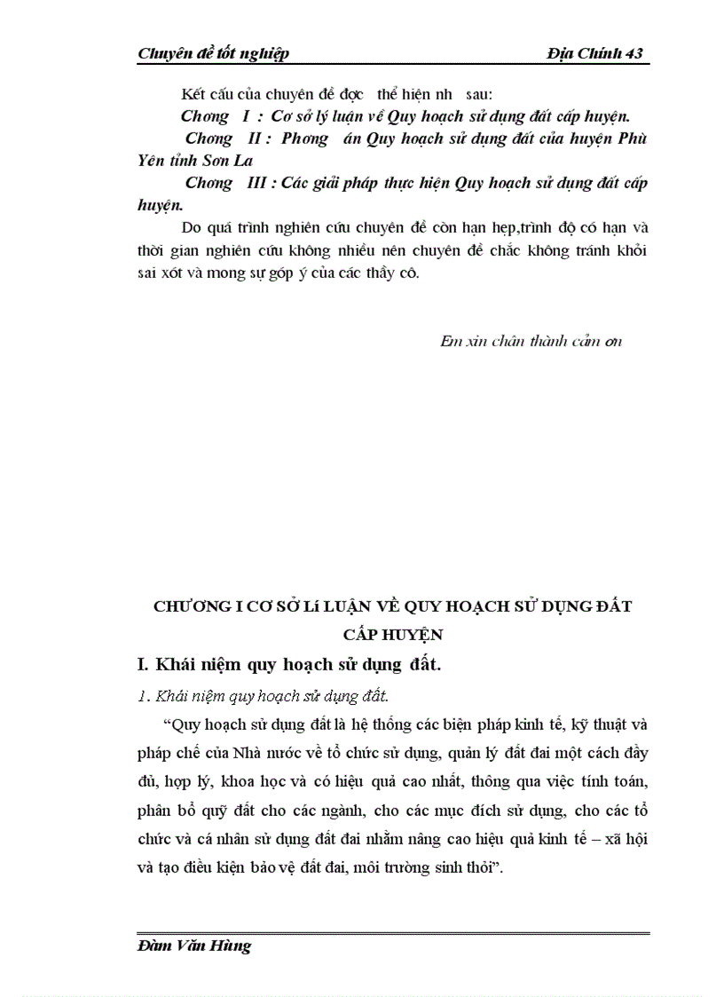 image for page Quy hoạch sử dụng đất đến năm 2010 của huyện Phù Yên, tỉnh Sơn La