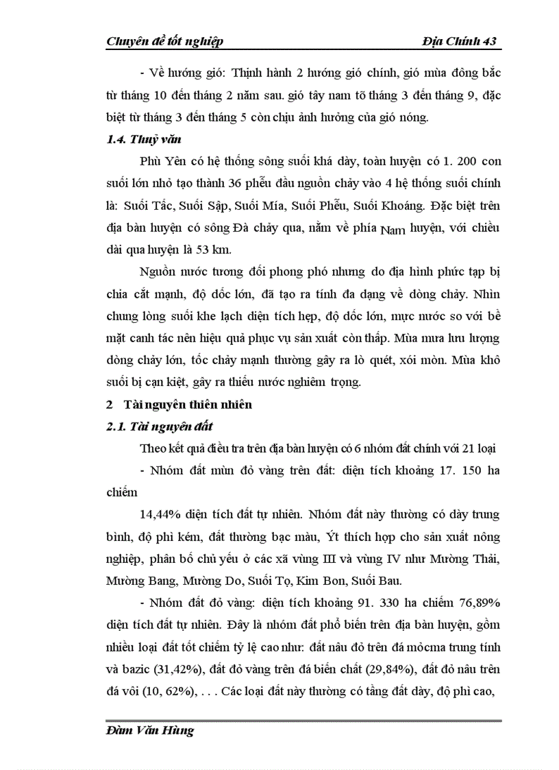 image for page Quy hoạch sử dụng đất đến năm 2010 của huyện Phù Yên, tỉnh Sơn La