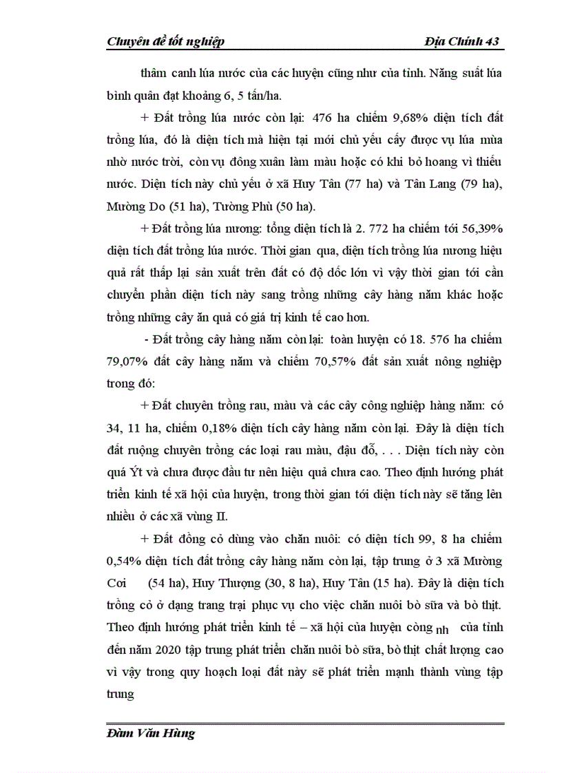 image for page Quy hoạch sử dụng đất đến năm 2010 của huyện Phù Yên, tỉnh Sơn La