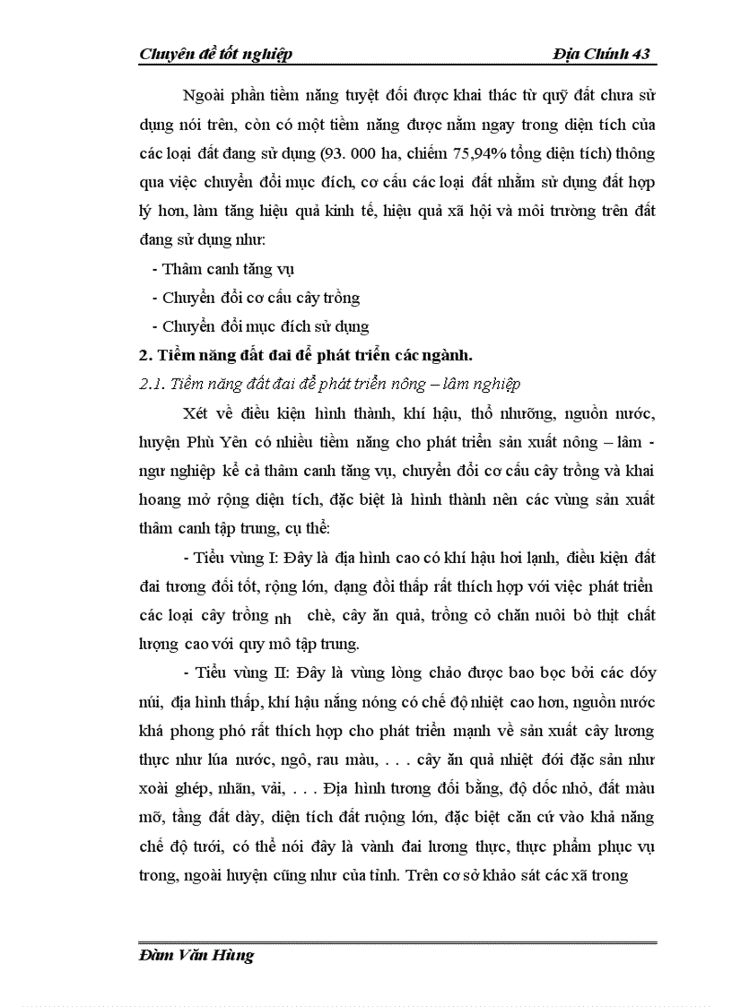 image for page Quy hoạch sử dụng đất đến năm 2010 của huyện Phù Yên, tỉnh Sơn La