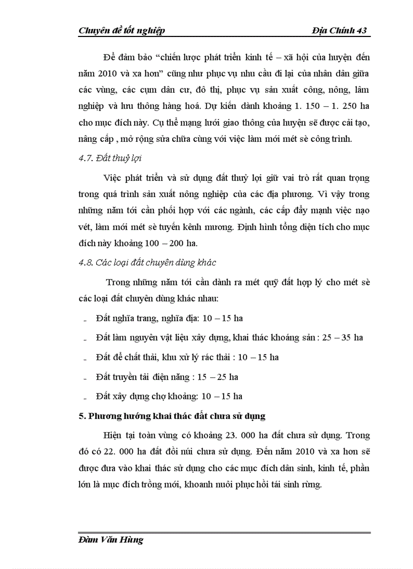 image for page Quy hoạch sử dụng đất đến năm 2010 của huyện Phù Yên, tỉnh Sơn La