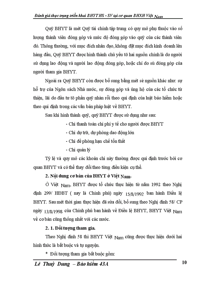 image for page Đánh giá thực trạng triển khai BHYT HS - SV tại cơ quan Bảo hiểm xã hội Việt Nam